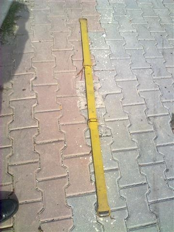 Otopark Demiri Üçgen Lama Kilitli 0008